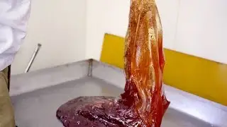 [Изготовление декораций] Как сделать конфеты из красной периллы / KYOTO CANDY / JAPAN