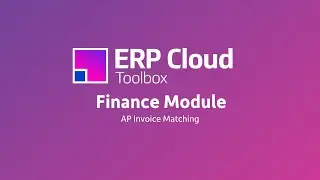 The More4apps ERP Cloud Toolbox Finance Module: AP Invoice Matching