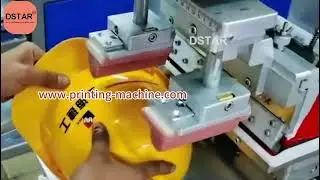 Safety Helmet Hard Hat Pad Printing Machine