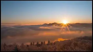 White Noise Wind Sounds⛰️Calm Sky🌅Soft Clouds🌿Peaceful Ambience🌍Sleep & Study