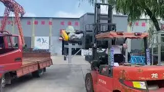 The shipment of the Horizontal Mixer for Biofertilizer Material Blending