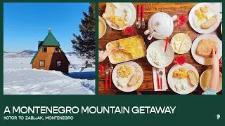 Montenegro Travel Video  🇲🇪  | Mountain Road Trip & Traditional Food in Snowy Zabljak
