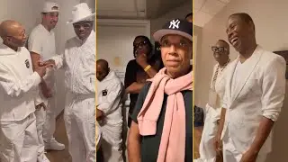 Krs One, Russell Simmons, Slick Rick, Treach, Freeway, Onyx i inni za kulisami na koncercie DJ-a ...