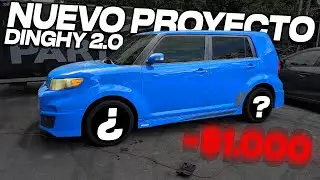 Compr&eacute; un Scion XB para usar como pit car en Formula Drift &iexcl;Lo bautizamos como el Dinghy 2.0! 🔥