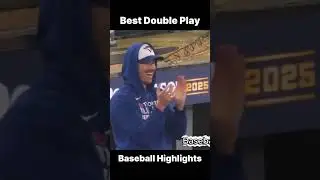 Best Double Play in Baseball - Season 2025 #mlb #baseball #shorts