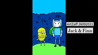 JACK AND FINN DIGITAL ART (APPS AUTODESK SKETCHBOOK)
