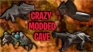 Jurassic Awakening's CUSTOM Swamp Cave Is Amazing For OP Loot!