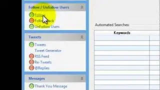 Twitter Bot for getting Followers and Sending DM's