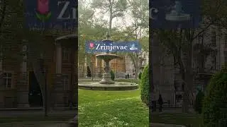 Zagreb's most beautiful park ⛲️ #zrinjevac #serbuszagreb #beautifulparks
