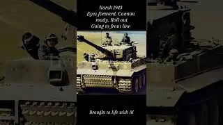 Kursk 1943: Tiger Tank Crew &mdash; Kursk Frontline in Motion  #worldwar2history #aianimation