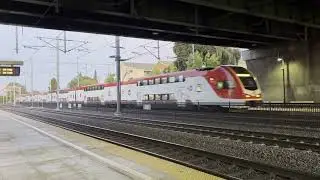 Electric Caltrain Is Under The Bridge At Lawrence Station!