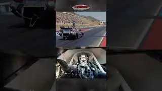 Inside the cockpit of a 12,000 Hp funny car #motorsport #chadgreen #dragrace #nhra #dragster