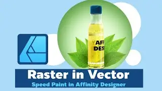 Affinity Designer : Raster in Vector Speed Paint.