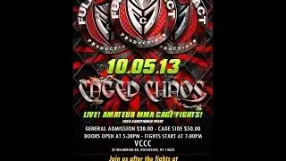 FCP FIGHTS CAGED CHAOS 10/5/13