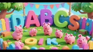 ABCs in the Pigpen &ndash; Learn Letters & Oinks | Fun Farm ABC Song for Kids | Nursery Rhymes & Kids Song