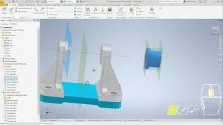 Como crear un ensamble básico (polea) con Inventor 2024