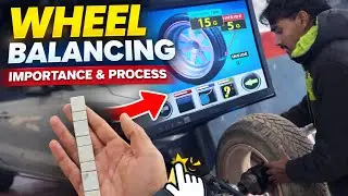 Wheel Balancing Explained 🚗 | Fix Steering Vibration & Tyre Wear (Hindi)