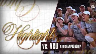 Loyola vs. VCU | A10 Championship | Women's Volleyball Highlights