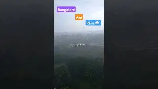 Bangalore and sudden Rain #rain #bangalore #bengaluru #bangalorerain #trending #traffic