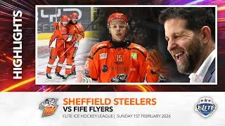 Sheffield Steelers v Fife Flyers - Elite League - 1st February 2026