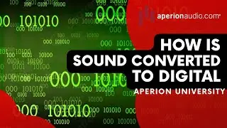 How is sound converted to a digital signal?
