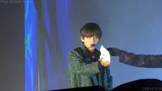190504 BTS 방탄소년단 Singularity V 뷔 Focus (4K) @ SPEAK YOURSELF IN LA