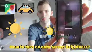 📱✨ How to turn on Auto Screen Brightness on iPhone!