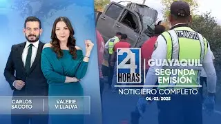 Noticiero de Guayaquil (Segunda Emisión 04/02/25)