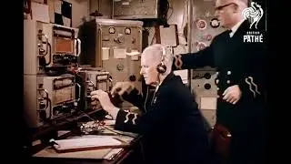 RADIO ROOM on board OCEAN LINER ORCADES