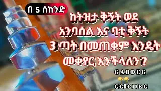 🔴በ 5 ሰከንድ ከትዝታ ቅኝት ወደ አንባሰል እና ባቲ ቅኝት መቀየር ይቻላል#ማህቶት#ቤተጳውሎስ#ክራር #ንሴብሖቲዩብ#seifuonebs#Ethiopa