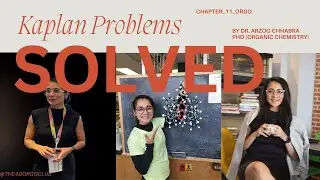 MCAT Orgo Made Easy: Kaplan Chapter 11 AMINES Questions Solved