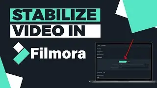 Как стабилизировать трясущееся видео в Filmora 13 (2024)