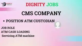ATM CUSTODIAN Job in CMS