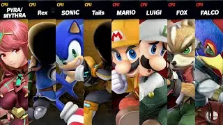 Super Smash Bros. Ultimate - Xenoblade Chronicles 2 & Sonic vs. Mario Brothers & Star Fox