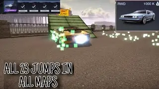 All jumps in all maps and unlock to the car | Tuning Club Online