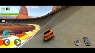 Impossible car stunt: part 3 - Ramp Car Games:GT Car Races