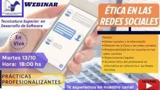 Webinar: &Eacute;tica en las Redes Sociales