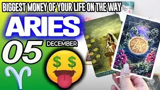 Aries ♈💲💲BIGGEST MONEY OF YOUR LIFE ON THE WAY💰💵 horoscope for today DECEMBER 5 2025 ♈ #aries tarot