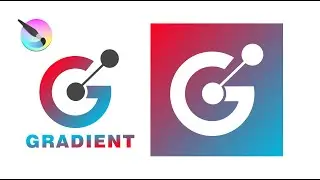 How to Create Gradients Logo in Krita 5