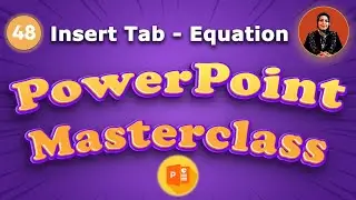 Insert Tab: Equation and Symbol / PowerPoint Tutorial Series