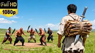 惡霸欺辱平民，挑柴少年忍不了，出手教訓他們！| Kung Fu | 功夫 | 動作片
