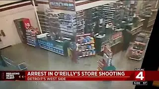 Arrest made in O'Reilly's store shooting on Detroit's west side