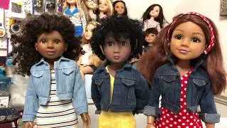 Pattern Review of Liberty Jane Denim Jacket for AGAT dolls