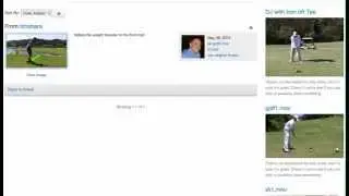 Add Drawing Overlays To Analyze Golf Technique