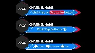After effects motion graphics tutorial: Animated Lower thirds for your youtube channel