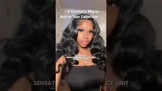 One of the Best Synthetic Wigs I&rsquo;ve came across! | #SyntheticWig Install #buttalacewig