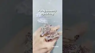 Beautiful Moving Butterfly Ring #Unique#stylish@Jewelry Fashion