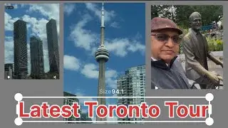 LATEST TORONTO DOWNTOWN TOUR#travel #ytshort #mumbaipatidar 
