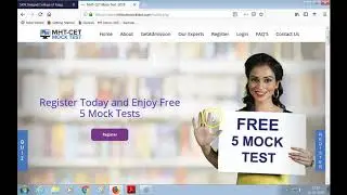How to Register for MHT- CET 2019 Free 5 Mock Test by ajinkya