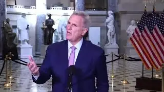 Kevin McCarthy's EXPLSOVE Moment With Liberal Reporters